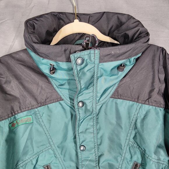 Vintage Columbia Jacket Mens Size Large Half Zip Pullover Nylon - Picture 11 of 16